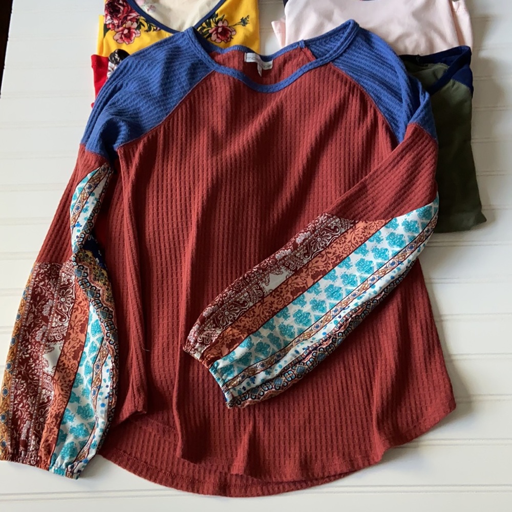 Rue 21 Long Sleeve Shirt Bundle Lot of 7 - Picture 3 of 8
